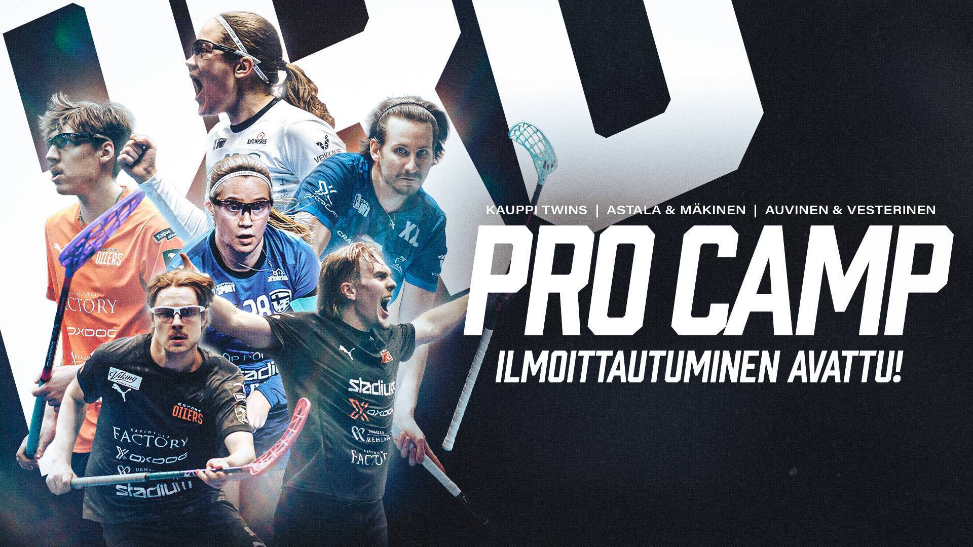 Kesän ProCamp-leirien ilmoittautuminen auki!