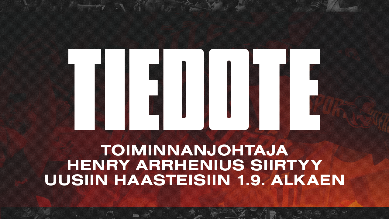 Esport Oilersin toiminnanjohtaja Henry Arrhenius siirtyy uusiin haasteisiin 1.9. alkaen