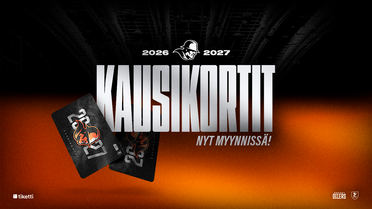 Kausikortit kaudelle 2026-2027 nyt myynnissä!