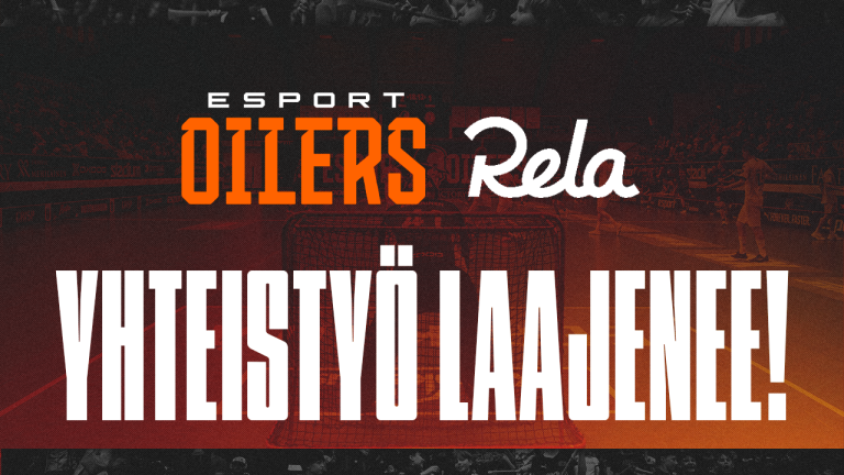 Esport Oilers ja Rela-hierojat laajentavat yhteistyötään koko seuraan!