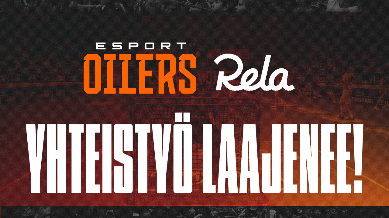 Esport Oilers ja Rela-hierojat laajentavat yhteistyötään koko seuraan!