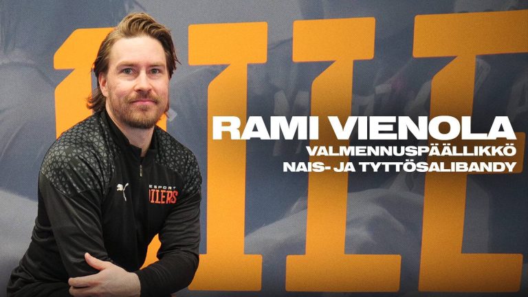 Rami Vienola siirtyy Esport Oilersin nais- ja tyttösalibandyn valmennuspäälliköksi!