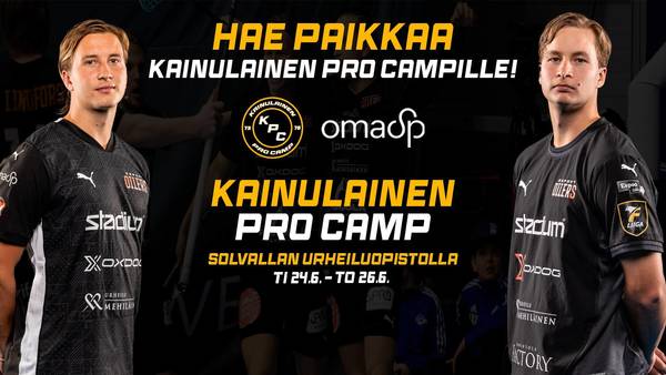 OmaSP tarjoaa paikan Kainulainen ProCamp-leirille kahdelle vähävaraisen perheen lapselle!