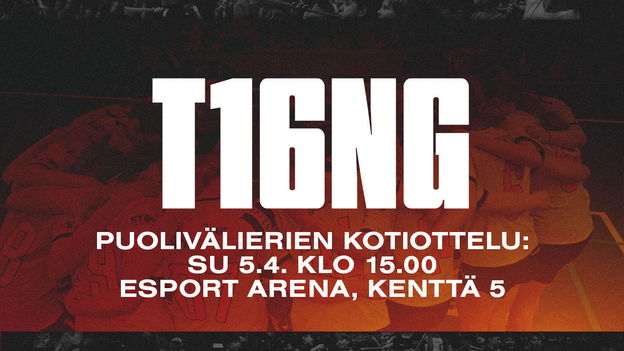 T16NG aloittaa pudotuspelinsä lauantaina!