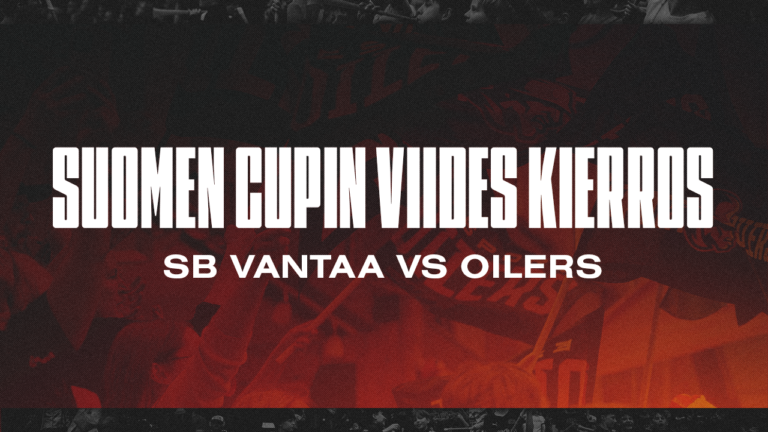 Oilers kohtaa suomen cupin viidennellä kierroksella SB vantaan!